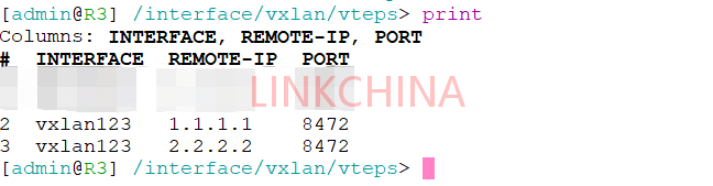 软路由ROS的vxlan建立和三层路由器的接入使用